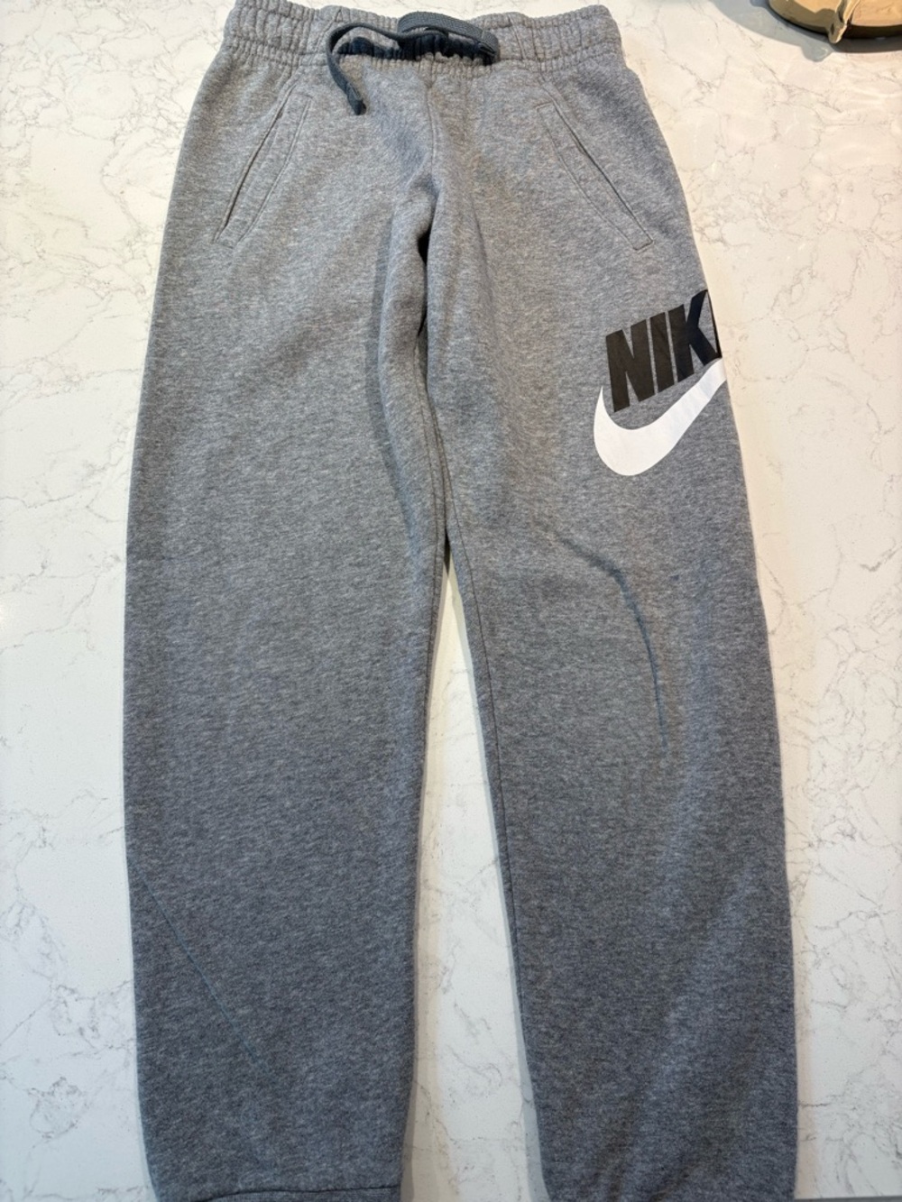 Nike Gray Boys' Logo Sweat Joggers